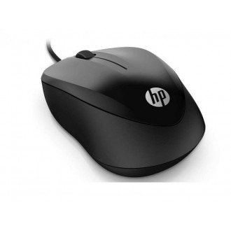 HP 1000 Wired Mouse Black (4QM14AA)