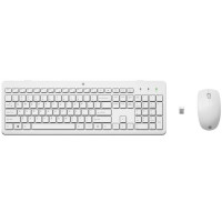 HP Bežični set, tastatura+miš, HP 230, SR raspored, bela (3L1F0AA/SR)